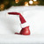 3.25" Red and White Glittered Cardinal Bird Christmas Ornament