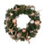Pine with Stars and Ornaments Artificial Christmas Wreath - 24" - Unlit