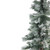 7' Unlit Slim Frosted and Glittered Woodland Alpine Artificial Christmas Tree