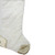 20.5" Quilted Cream and Tan Velveteen Christmas Stocking with Faux Fur Cuff