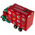 Advent Calendar Storage Truck Christmas Decoration - 14" - Red