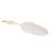 Set of 3 White Feather Ornaments 8”