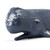 Set of 2 Blue and White Flat Base Whale Statuaries 18" - 33407938