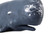 Set of 2 Blue and White Flat Base Whale Statuaries 18" - 33407938