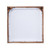 Set of 2 Distressed Finish Blue and White Floral Framed Tile Wall Decor 16" - 33407795