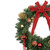 Pre-Decorated Red Bow and Ornaments with Pinecones Artificial Christmas Wreath - 24-Inch, Unlit