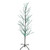 6' Pre-Lit Enchanted Garden Cherry Blossom Flower Artificial Spring Tree - Green LED Lights