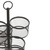 29.25" Rotating Storage Display Stand with Six Mesh Bins