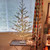 3' Pre-Lit LED Silver Tinsel Twig Artificial Christmas Tree - Clear Lights