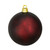 Matte Burgundy Red Shatterproof Christmas Ball Ornament 12" (300mm)