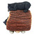 19" Bear Cubs Playing in Hollow Log Outdoor Statue