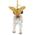 4" Flying Pointer Boxer Dog Angel Christmas Ornament