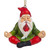 3" Meditating Gnome  Hand Painted Holiday Ornament