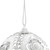 3ct White and Silver Shatterproof Christmas Ball Ornaments 3" (75mm)