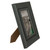 9.25" Classical Rectangular 4" x 6" Photo Picture Frame - Gray and Black