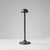 14" Brown Contemporary Polished Industrial Hat Stand