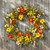 Garden Accents Artificial Sunflower Wreath - 20-Inch, Unlit