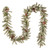 9' x 10" Pre-Lit Dunhill Fir Artificial Christmas Garland with Red Berries – Clear Lights