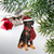 Doberman Pinscher Dog Christmas Ornament - 4"