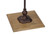 73" Brown Rotating Purse Tree with Display Hooks