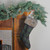 17.5" Green and Brown Plaid Christmas Stocking with Cuff