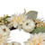 Dahlia and Pumpkin Fall Artificial Floral Wreath, 22-Inch