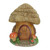6.25" Brown Mushroom House Outdoor Garden Statue