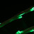 Set of 6 Enchanted Garden LED Green Lighted Branch Sprays 6'