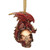 The Black Coal Dragon Christmas Ornament - 3"