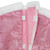 20" Pink Glittered Mini Christmas Tree Skirt with White Fur Trim