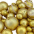 39ct Gold Glamour Shatterproof 2-Finish Christmas Ball Ornaments 4" (100mm)