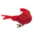 5" Red Cardinal Clip-On Christmas Ornament