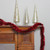 50' x 2.5" Red Tinsel Artificial Christmas Garland - Unlit