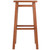 29” Brown Teak Carter Bar Stool