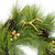 Pine Needles with Cones and Antlers Spring Floral Wreath -  30-Inch, Unlit