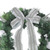 Bow and Pine Cone Artificial Christmas Wreath - 24" - Unlit