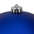 Shatterproof Matte Royal Blue Christmas Ball Ornament 8" (200mm)