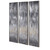 Set of 3 Silver Showers Hand-Painted Canvases Wall Art Decor 61" x 16"