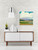 Green and White Grass Field Square Wall Art Decor 28" x 28" - 33420748