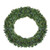 Pre-Lit Ashcroft Cashmere Pine Commercial Artificial Christmas Wreath - 72-Inch, Multi LED Lights