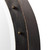 25" Bronze Round Hanging Wall Mirror