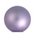 40ct Purple Matte Finish Glass Christmas Ball Ornaments 1.25" (30mm)