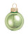 40ct Lime Green Glass Shiny Christmas Ball Ornaments 1.5" (35mm)