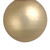 Matte Finish Glass Christmas Ball Ornaments 4.75" (120mm) - Gold - 4ct
