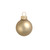 Matte Finish Glass Christmas Ball Ornaments 4.75" (120mm) - Gold - 4ct
