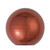 6ct Brown Pearl Finish Glass Christmas Ball Ornaments 4" (100mm)