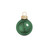 2ct Green Shiny Finish Glass Christmas Ball Ornaments 6" (150mm)