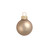 40ct Antique Gold Matte Glass Christmas Ball Ornaments 1.25" (30mm)