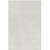 8' x 10' Light Gray Hand Loomed Rectangular Polyester Area Throw Rug