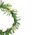 Mini Floral and Foliage Spring Wreath, Yellow 9"